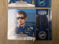 Martin Truex Jr Complete 2011 Spellbound Race Used Tire Card Set MWR NASCAR