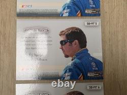 Martin Truex Jr Complete 2011 Spellbound Race Used Tire Card Set MWR NASCAR