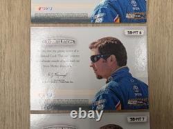 Martin Truex Jr Complete 2011 Spellbound Race Used Tire Card Set MWR NASCAR