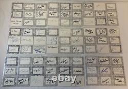 Massive 1990s one-owner collection of 187 NASCAR AUTOGRAPHS