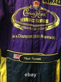 Matt Kenseth, Race Used Crown Royal Iroc Series Champion, Sparco Drivers Suit