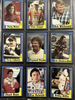 Maxx 91 NASCAR Cards. Full Book. 19 Pages. Approximately 180+ Cards