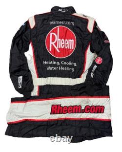 Medium 32W x 30L Nascar Pit Crew Firesuit SFI 3-2A/5 SPARCO RHEEM Chevrolet ESR