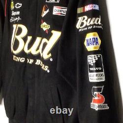 Men's Chase Authentics Dale Earnhardt Jr NASCAR Racing Jacket Coat Adult