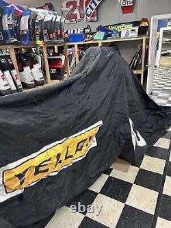 Michael Jorudain Jr #00 Yellow Haas Racing Nascar Race Used Car Cover