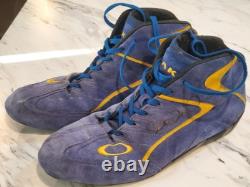 Michael Waltrip 2009 Race Used Worn in Race NAPA Driver Shoes NASCAR Autographed