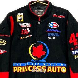 Micheal Schumacher #42 Princess Auto Nascar Vtg Racing Jacket 2XL All Over Print