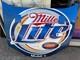 Miller Lite Hood Dodge 2 Kurt Busch Brad Keselowski Signed 60x48 Night Race