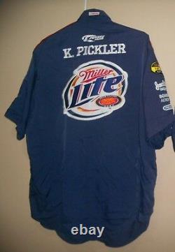 Miller Lite Nascar Race Used Pit Crew Shirts