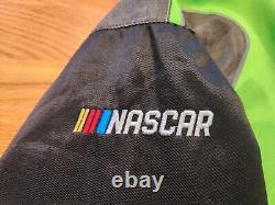 Monster Energy Nascar Cup Series Jacket XXL Double Sided Preowned Black Green