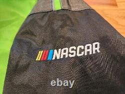 Monster Energy Nascar Cup Series Jacket XXL Double Sided Preowned Black Green