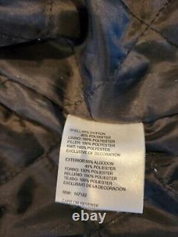 Monster Energy Nascar Cup Series Jacket XXL Double Sided Preowned Black Green