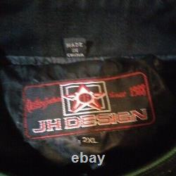 Mountain Dew Brian Vickers Vintage 2XL JH Design Nascar Racing jacket