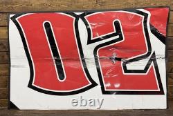 NASCAR #02 Nathan Byrd 2025 Race Used DQS Solutions Door Panel- Michigan