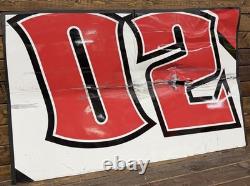 NASCAR #02 Nathan Byrd 2025 Race Used DQS Solutions Door Panel- Michigan