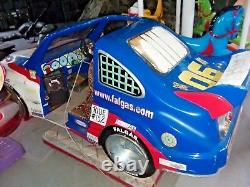 NASCAR #06 Citgo Race Car Coin Operated Kiddie Ride By Falgas WORKS Ride #152