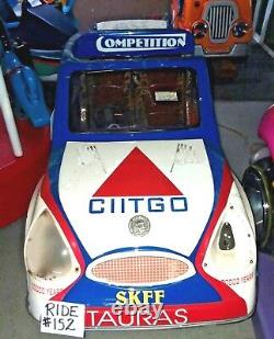 NASCAR #06 Citgo Race Car Coin Operated Kiddie Ride By Falgas WORKS Ride #152