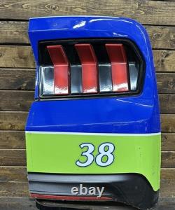 NASCAR #38 Zane Smith 2025 Aaron's Race Used Corner Bumper FRM