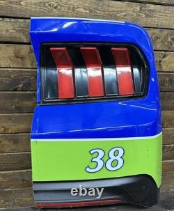 NASCAR #38 Zane Smith 2025 Aaron's Race Used Corner Bumper FRM