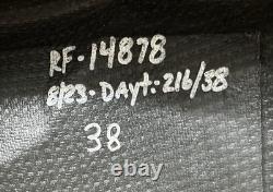 NASCAR #38 Zane Smith August 2025 Daytona Aaron's Race Used Contingency Panel Fr