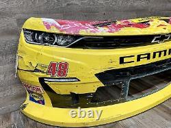 NASCAR #48 Big Machine Racing Race Used Front Nose Spiked Lemonade