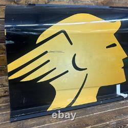 NASCAR #51 Cody Ware 2025 Race Used Costa Oil Door Panel- Iowa