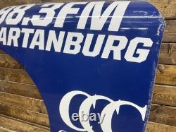 NASCAR #51 Jeremy Clements 2025 Race Used Spartanburgers Qtr. Panel- Charlotte