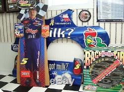 NASCAR #5 Terry Labonte Race Used Sheet Metal From 2003 Got Milk Campaign