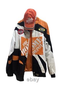 NASCAR CUP SERIES Tony Stewart Chase Authentic Signed Large Jacket And Hat EUC