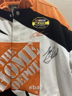 NASCAR CUP SERIES Tony Stewart Chase Authentic Signed Large Jacket And Hat EUC