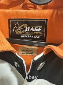 NASCAR CUP SERIES Tony Stewart Chase Authentic Signed Large Jacket And Hat EUC