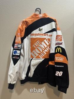 NASCAR CUP SERIES Tony Stewart Chase Authentic Signed Large Jacket And Hat EUC