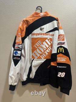 NASCAR CUP SERIES Tony Stewart Chase Authentic Signed Large Jacket And Hat EUC