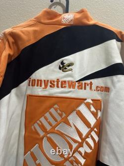 NASCAR CUP SERIES Tony Stewart Chase Authentic Signed Large Jacket And Hat EUC