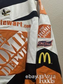 NASCAR CUP SERIES Tony Stewart Chase Authentic Signed Large Jacket And Hat EUC