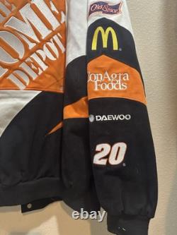 NASCAR CUP SERIES Tony Stewart Chase Authentic Signed Large Jacket And Hat EUC