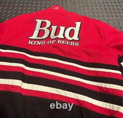 NASCAR Chase Authentics Drivers Dale Earnhardt Jr Bud Beer, Racing Jacket Size S