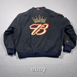 NASCAR Chase Authentics Jacket Men XXL Nextel Cup Dale Earnhardt Bud Black