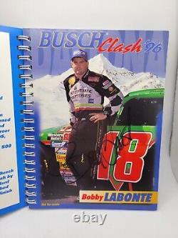 NASCAR Clash'96 Driver Autographs Gordon Andretti Labonte Marlin Martin Jarret