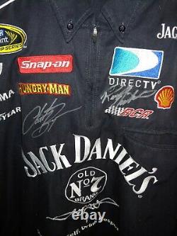 NASCAR Clint Bowyer Richard Childress auto Jack Daniels race used pit crew shirt