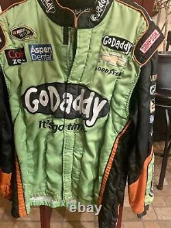 NASCAR Go Daddy Pit crew firesuit mens large