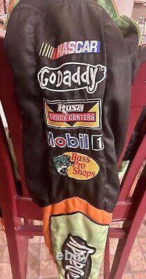 NASCAR Go Daddy Pit crew firesuit mens large