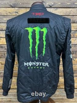 NASCAR IMPACT Race Used JGR Monster Energy Firesuit SFI 3.4/5 Size C44-W-32-L29