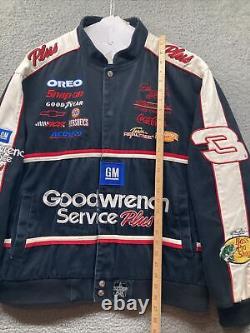 NASCAR JH Design Coca Cola Dale Earnhardt Jr. Racing Jacket Mens Size L