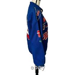 NASCAR Jacket M Chase Authentics Terry Labonte Kellogg's Got Milk 6 Pins Blue