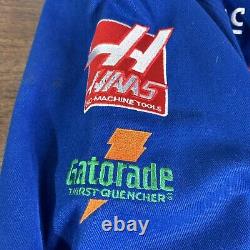 NASCAR Jacket M Chase Authentics Terry Labonte Kellogg's Got Milk 6 Pins Blue