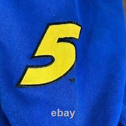 NASCAR Jacket M Chase Authentics Terry Labonte Kellogg's Got Milk 6 Pins Blue