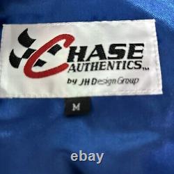 NASCAR Jacket M Chase Authentics Terry Labonte Kellogg's Got Milk 6 Pins Blue