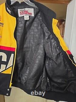 NASCAR Jacket Ward Burton #22 CATERPILLAR Small Yellow RARE! 