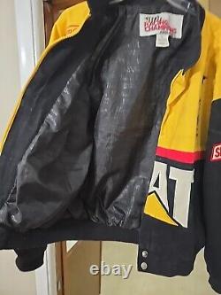 NASCAR Jacket Ward Burton #22 CATERPILLAR Small Yellow RARE! 